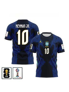 Neymar Jr 2026 World Cup Soccer Jersey Away